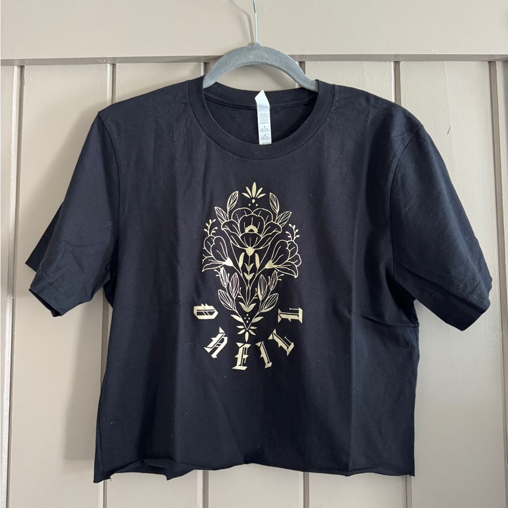 O'Neill Black Graphic Crop Too
